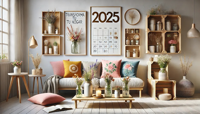 Transforma tu hogar con 5 proyectos fáciles de decoración DIY 2025
